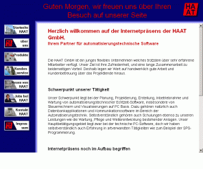 haat.de: HAAT GmbH - Kompetenz und Innovation
HAAT GmbH - Kompetenz und Innovation in der Automatisierungstechnik