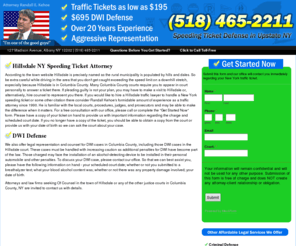 hillsdaletrafficlawyer.info: Hillsdale $295 Traffic Lawyer - NY Speeding Ticket Attorney Randall Kehoe
Hillsdale NY traffic attorney Randall Kehoe has been practicing law in New York State since 1990 and offers some of the most affordable legal fees in the state for speeding and other traffic ticket violations and misdemeanors.