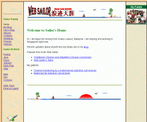 khngai.com: 
   Web Sailor Production - Ngai Kim Hoong Home Page   
Ngai Kim Hoong Home Page.