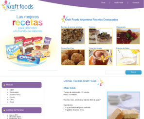 kraftrecetas.com.ar: Kraft Foods Argentina – Recetas
