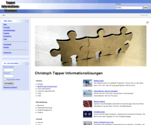 netweit.info: Tapper Informationslösungen
Tapper Informationslösungen- Full-Service-Dienstleister für moderne IT-Lösungen,Softwareentwicklung und Beratung.