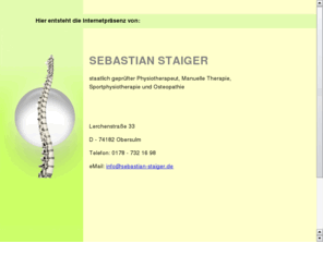 sebastian-staiger.com: www.sebastian-staiger.de wurde fÃ¼r einen Checkdomain-Kunden registriert!
Checkdomain.de - Domains und Webhosting mit QualitÃ¤t Weltweite Domainregistrierung und Domainreservierung preiswert. Prï¿½ie ob Ihre Wunsch-Domain noch frei ist. Mit unserem Domain-Check und Multi-Domain-Check kÃ¶nnenn Sie schnell weltweit Domains prÃ¼fe