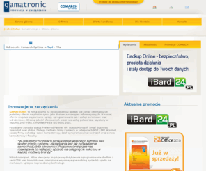 gamatronic.pl: Gamatronic - oprogramowanie, komputery, kasy fiskalne, Piła
gamatronic, oferujemy profesjonalne systemy zarządzania, komputery, oprogramowanie, sprzęt
