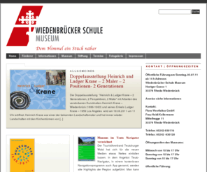 wiedenbruecker-schule.org: Wiedenbrücker Schule Museum
Homepage des Wiedenbrücker Schule Museums.