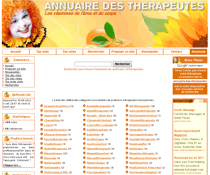 annuaire-des-therapeutes.com: annuaire-des-therapeutes : Praticiens du bien-être | thérapeutes
annuaire-des-therapeutes : Annuaire des thérapeutes praticiens du bien-être | thérapeutes