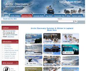 arcticdiscovery.com: Holidays lapland Santa holiday Lapland - skiing in Lapland - Arctic Discovery UK
We specialise in Lapland Holidays let us make your dream holiday to lapland a reality