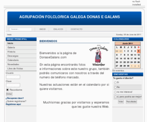 donasegalans.com: Agrupación Folclorica Galega Donas e Galans - Inicio
Agrupación Folclorica Galega \\\\\\\