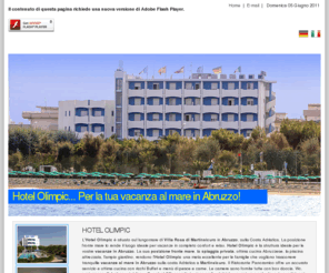 hotelmareabruzzo.com: Hotel vacanze mare abruzzo
Hotel Villa Rosa di Martinsicuro, in Abruzzo scegli l'Hotel Olimpic per le tue Vacanze al Mare a Villa Rosa di Martinsicuro.