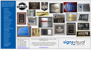 plaquesnewyork.com: Plaques New York
Plaques New York manufacturing etched signs, engraved signs, plaques, awards, custom plaques, wall plaques, etched plaques, engraved plaques in NYC.