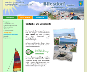 schashagen.de: Gemeinde Schashagen
Urlaub in Bliesdorf an der Ostsee