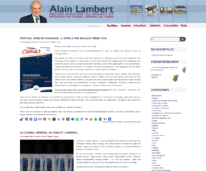 alain-lambert-blog.org: Le blog d'Alain Lambert | Ancien Ministre du Budget et Président du Conseil général de l'Orne
