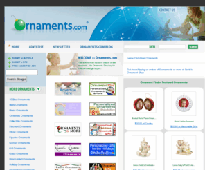 christmasornamentsblog.com: Ornaments.com
1000's of ornaments - Christmas ornaments - Personalized ornaments - Ornament stands