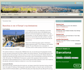 debarcelona.org: Learn about travel to Barcelona, one of Europe’s top holiday destinations
Plan your trip to Barcelona with De Barcelona Travel Guide, featuring the best hotels, restaurants, museums, shopping, bars and more in Barcelona.