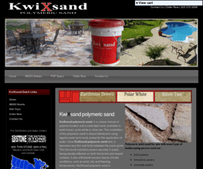 kwixsand.info: Kwixsand Polymeric Sand
Kwixsand Polymeric Sand