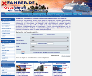 xfahrer.com: AIDA Kreuzfahrt, Karibik Kreuzfahrten & Schiffsreisen einfach online buchen. Angebote für Kreuzfahrt, Schiffsreise & Seereise. MSC, AIDA, Phoenix, Cunard
Buchen Sie Kreuzfahrten & Seereisen zu günstigen Preisen. Riesige Auswahl an Seereisen und Kreuzfahrten auf beliebten Kreuzfahrt Schiffen. Top-Preise für Lastminute Luxus-Kreuzfahrten