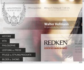 frankfurt-friseure.com: walterHOFMANN coach for hair
walter hofmann, dein friseur in frankfurt - redken certified haircolorist