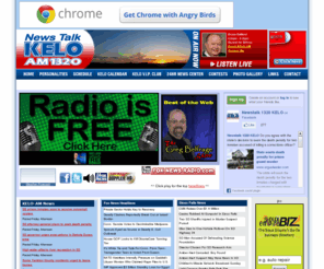 keloam.com: KELO-AM
Sioux Falls' heritage News/Talk station. Local news and passionate talk. Home of Rush Limbaugh, Greg Belfrage and Fox News Radio. KELO-AM is a Backyard Broadcasting station.