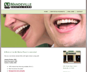 mandevilledentalcare.com: Mandeville Dental Care | Mandeville, Louisiana
