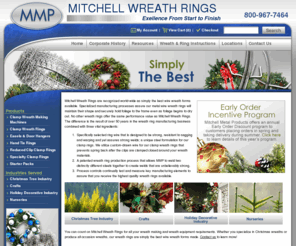 mitchellwreathrings.com: Christmas Wreaths |  Wreath Rings & Wreath Making Equipment - Mitchell Wreath Rings
Find wire wreath forms and wreath making equipment at Mitchell Wreath Rings. Whether you’re making Christmas wreathes or a dried flower wreath, we have what you need.