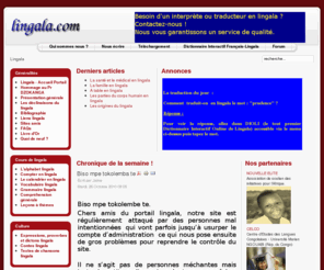 portail-lingala.com: Chronique de la semaine !
Lingala Portail Web