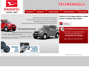 tecimerogluoto.com: TECİMEROĞLU DAIHATSU YETKİLİ SERVİSİ
Tecimeroğlu Otomotiv | Daihatsu Yetkili Bayi