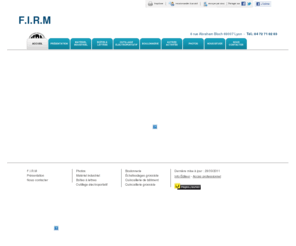 firm69.com: Matériel industriel - F.I.R.M à Lyon
F.I.R.M - Matériel industriel situé à Lyon vous accueille sur son site à Lyon