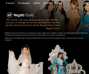 negafatouria.com: Negafa marocaine Touria pour votre mariage oriental marocain
Negafa marocaine Touria pour votre mariage marocain et oriental. Negafa de luxe vous proposes ses tenues orientales de défilé de mode