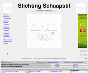 sheepdog.nl: Welcome to Sheepdog.nl
Stichting Schaapstil; De Leeuwarder Schaapskudde Agrarische dienstverlening, specialistische veeverzorging, Ecologisch landschapsbeheer & opleidingsinstituut