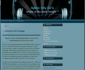 spinncitydjs.com: Welcome to the Frontpage
Spinn city djs