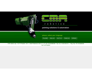 cmarobot.com: CMA Robotics - Robot de peinture, Lakkierroboter, robots con autoaprendizaje directo
Painting solutions and automation.