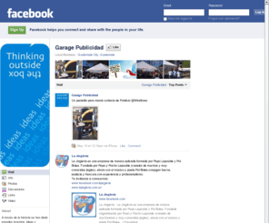 garagepublicidad.net: Incompatible Browser | Facebook
 Facebook is a social utility that connects people with friends and others who work, study and live around them. People use Facebook to keep up with friends, upload an unlimited number of photos, post links and videos, and learn more about the people they meet.