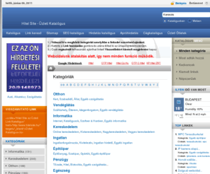 hitelsite.hu: Root
Hitel Site Üzleti Link Katalógus. Linkkatalógus ahol megtalálja azt az üzleti formát, ami Önnek a legkedvezőbb, legyen az hitel, kereskedelem, utazás, építőipar vagy vendéglátás, mind ezt a legjobb kondíciókkal kínáljuk.