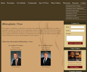 meridianrhinoplasty.com: Indianapolis Plastic Surgery | Meridian Plastic Surgeons
Meridian Plastic Surgeons is the premier plastic surgery office in the Indianapolis area, offering such services as breast augmentation, liposuction, and rhinoplasty