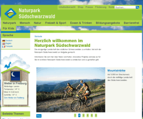 naturpark-suedschwarzwald.de: Naturpark Südschwarzwald | Den Schwarzwald erleben!
Informieren Sie sich über Natur, Kultur und Sport im Schwarzwald. Erfahren Sie von Konzepten zur Land- und Forstwirtschaft, Tourismus und Verkehr.