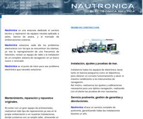 nautronica.com: NAUTRONICA - ELECTRONICA NAUTICA -
Servicio Tecnico de Equipos Nauticos