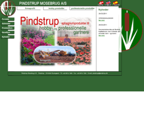 pindstrup.dk: Pindstrup Mosebrug A/S - sphagnumprodukter til hobby- og professionelle gartnere
