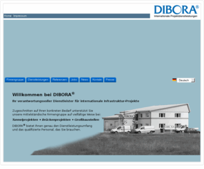 dibora.de: Willkommen bei DIBORA®
Startseite Dibora