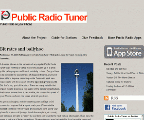 publicradiotuner.com: Public Radio Tuner  
