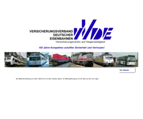 vvde.net: Versicherung VVDE Versicherungsverband Deutscher Eisenbahnen VVaG
Versicherung  Kaskoversicherung, Haftpflichtversicherung