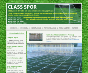 classspor.com: Class Spor | Halı Saha Filesi | Örme File | Kale Filesi Yapımı
Class Spor Halı Saha Filesi, Tavan Ağ, Yan Ağlar, Üretim ve Montaj