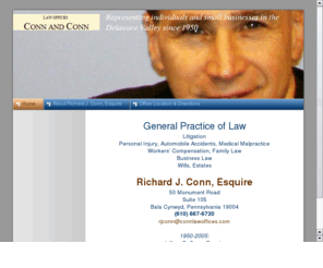 connlawoffices.info: Law Offices of Conn and Conn: Richard J. Conn
Law Offices of Conn and Conn: Richard J. Conn