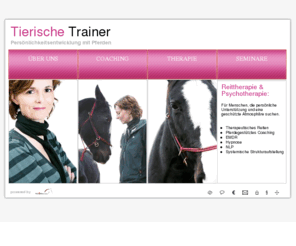 franziska-mueller.com: Tierische Trainer: Startseite
Der Internetauftritt von Franziska Müller - Coaching & Kurzzeittherapie