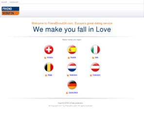 frinedscot24.com: Welcome to Friendscout24.com
Jetzt kostenlos registrieren bei FriendScout24 und die Partnersuche starten. Hier gibt es Kontaktanzeigen für Singles. FriendScout24 ist die Singlebörse im Netz. Gelegentliches Dating, seriöse Partnervermittlung oder die große Liebe. Bei Deutschlands Partnerbörse Nr. 1 ist alles möglich. FriendScout24 - so verliebt man sich heute.