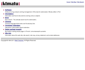 ktmatu.com: ktmatu - home
ktmatu home page