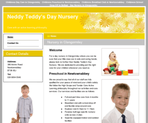 neddyteddys.co.uk: Childrens Day Care in Glengormley : Neddy Teddy's Day Nursery
For childrens day care in Glengormley look no further than Neddy Teddy's Day Nursery today.