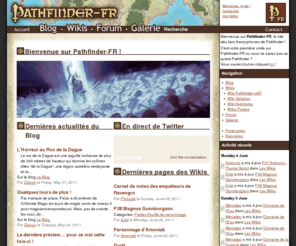 pathfinder-fr.org: Communauté francophone Pathfinder
Communauté francophone du jeu de rôles Pathfinder et du monde de Golarion