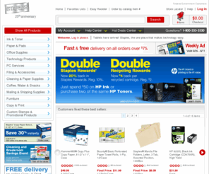 rtaples.com: Office Supplies, Printer Ink, Toner, Electronics, Computers, Printers & Office Furniture | Staples®
Shop Staples® for office supplies, printer ink, toner, copy paper, technology, electronics & office furniture. Get free delivery on all orders over $50.