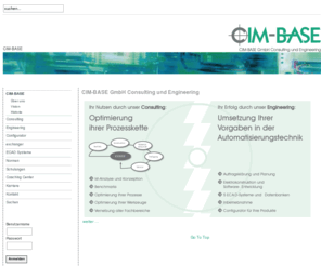 cim-base.net: CIM-BASE GmbH Consulting und Engineering
CIM-BASE GmbH Consulting und Engineering