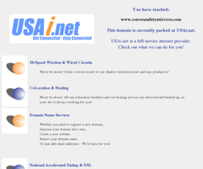convexsafetymirrors.com: USAI.net - free parking
