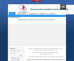 jovenesconstructores.org: Bienvenidos a Jovenes Constructores
Jovenes Constructores